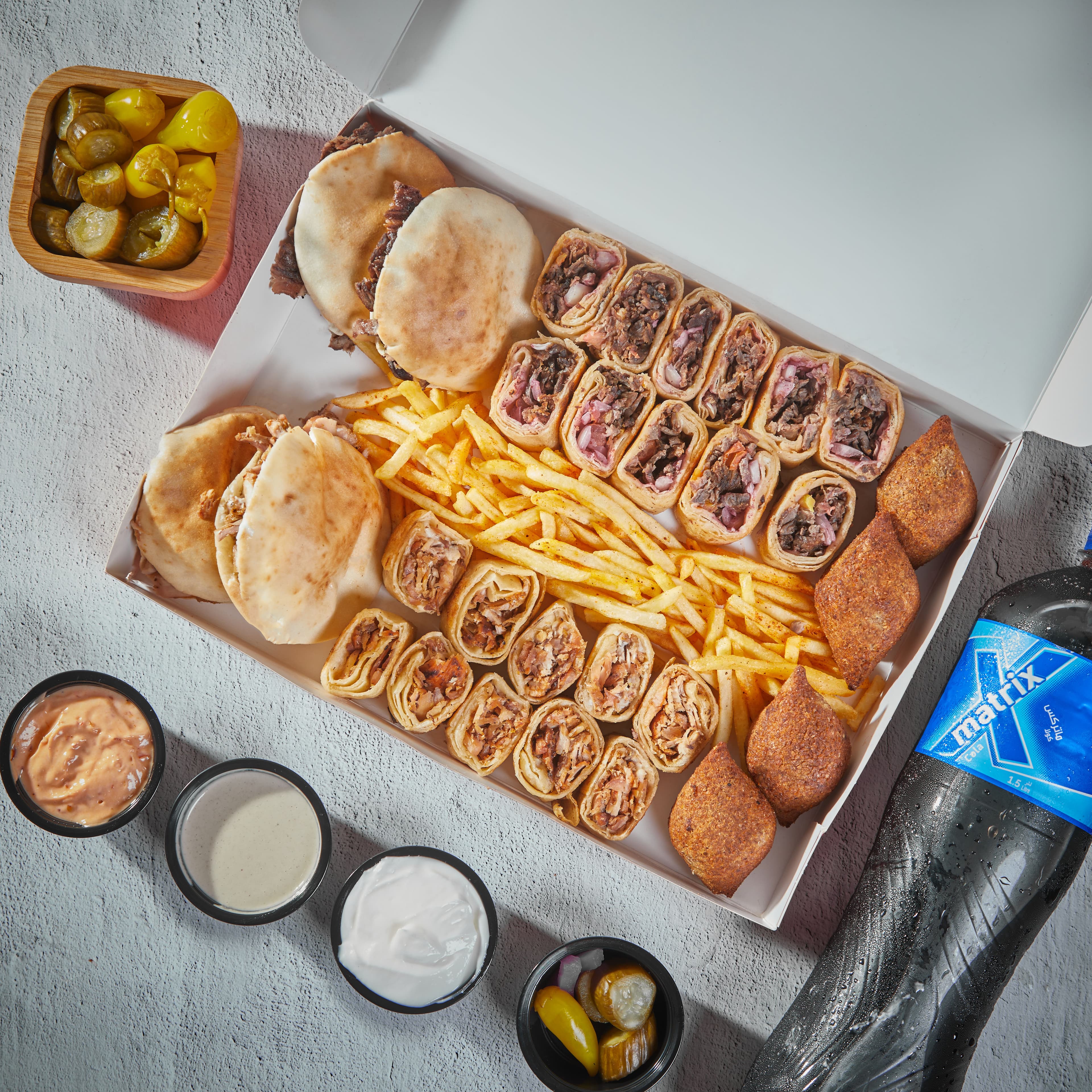 Food photography produced by Mango Agency